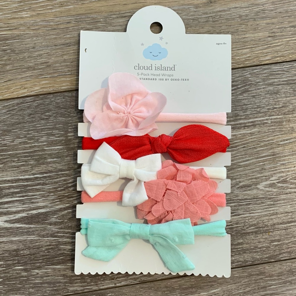 *NEW Cloud Island 5pc Headband Set